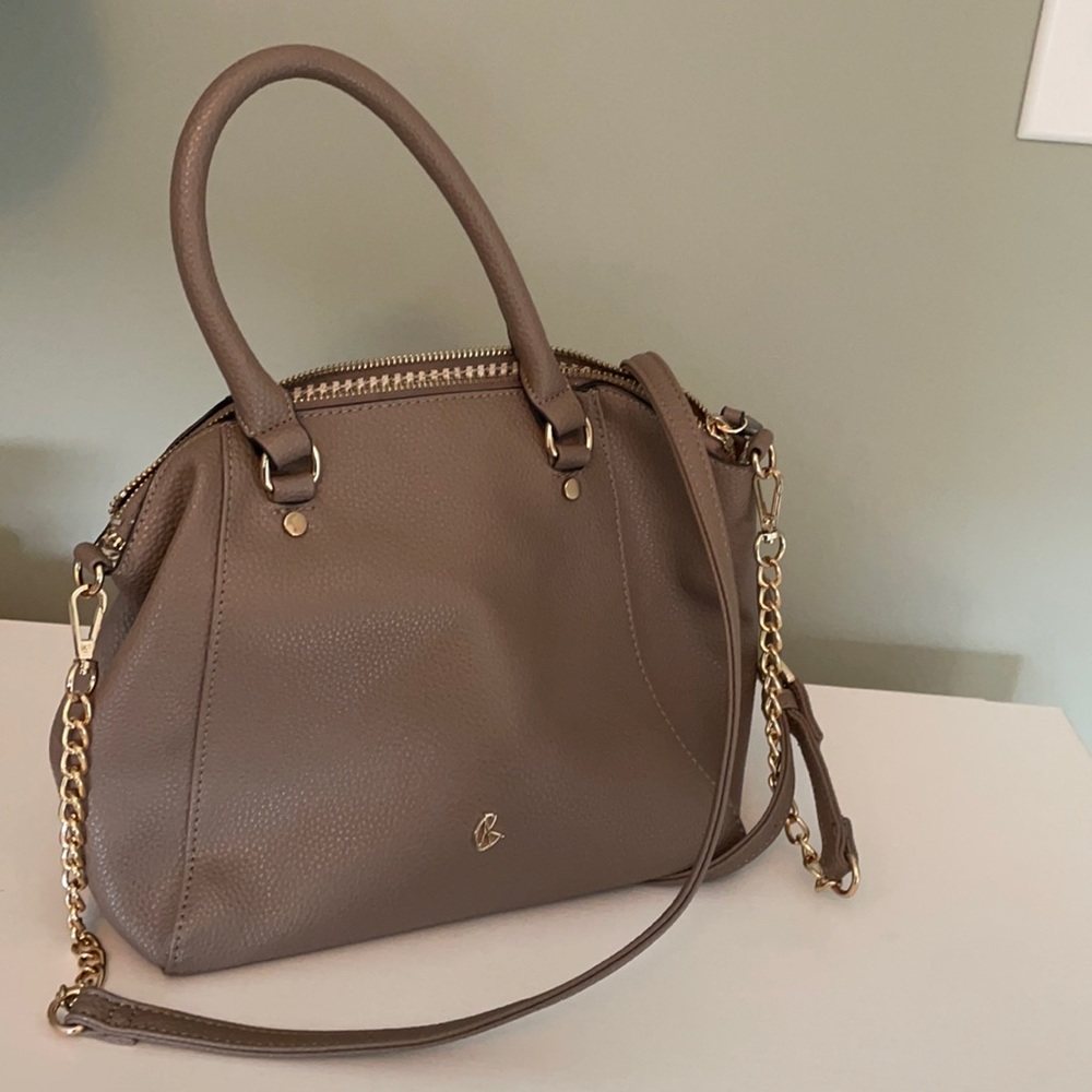 Kate & Alex tan bag